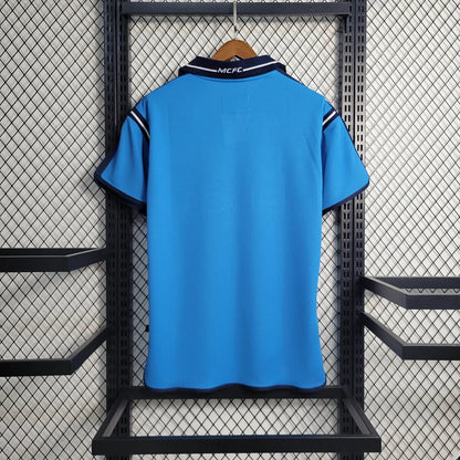 2001/2002 Retro Manchester City Home Football Shirt