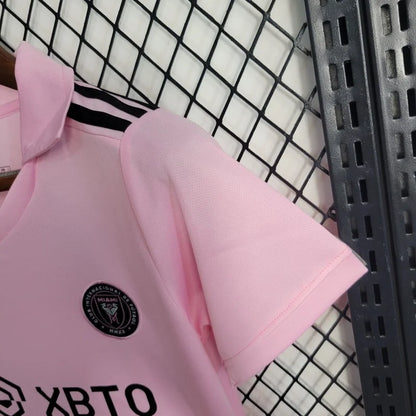 2022/2023 Kids Size Inter Miami Home Soccer Jersey 1:1 Thai Quality