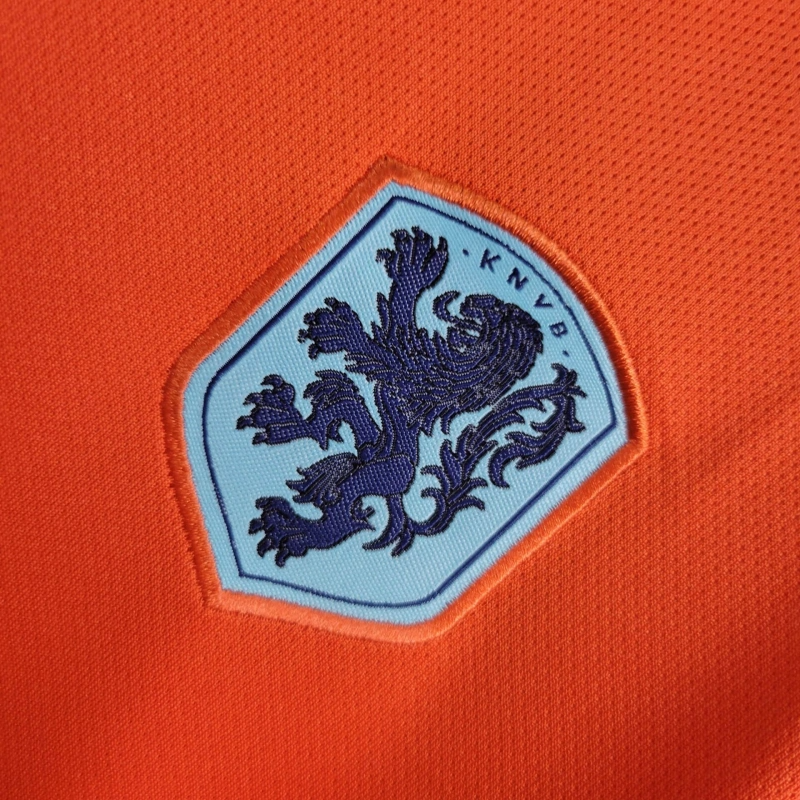 2024 Netherlands Home Football Shirt 1:1 Thai Quality Kids Size