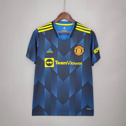 Manchester United Football Shirt Third Away 2021 / 2022 Retro 1:1 Thai Quality