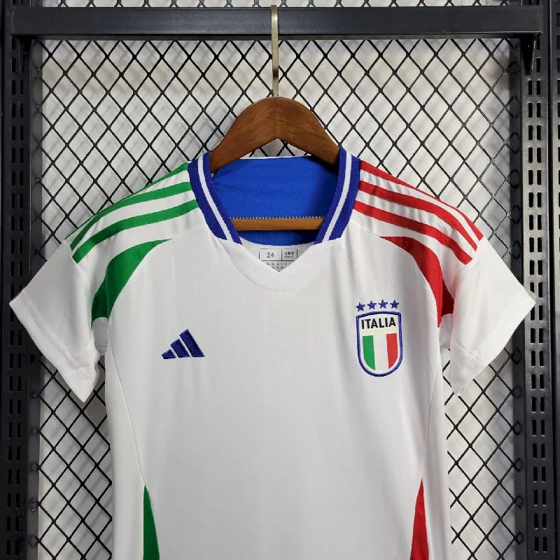 2024 Kids Size Italy Away Soccer Shirt 1:1 Thai Quality