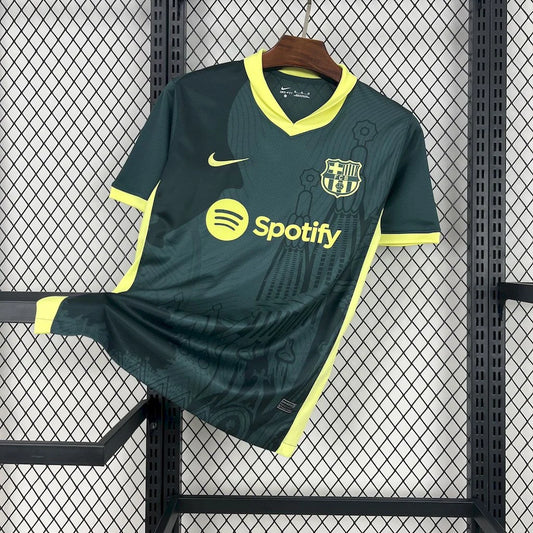 2024/2025 Barcelona Special Edition Green Football Shirt 1:1 Thai Quality