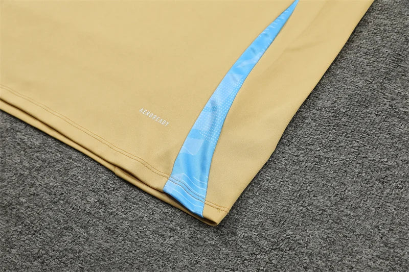 2024/2025 Argentina Half-Pull Tracksuit Gold