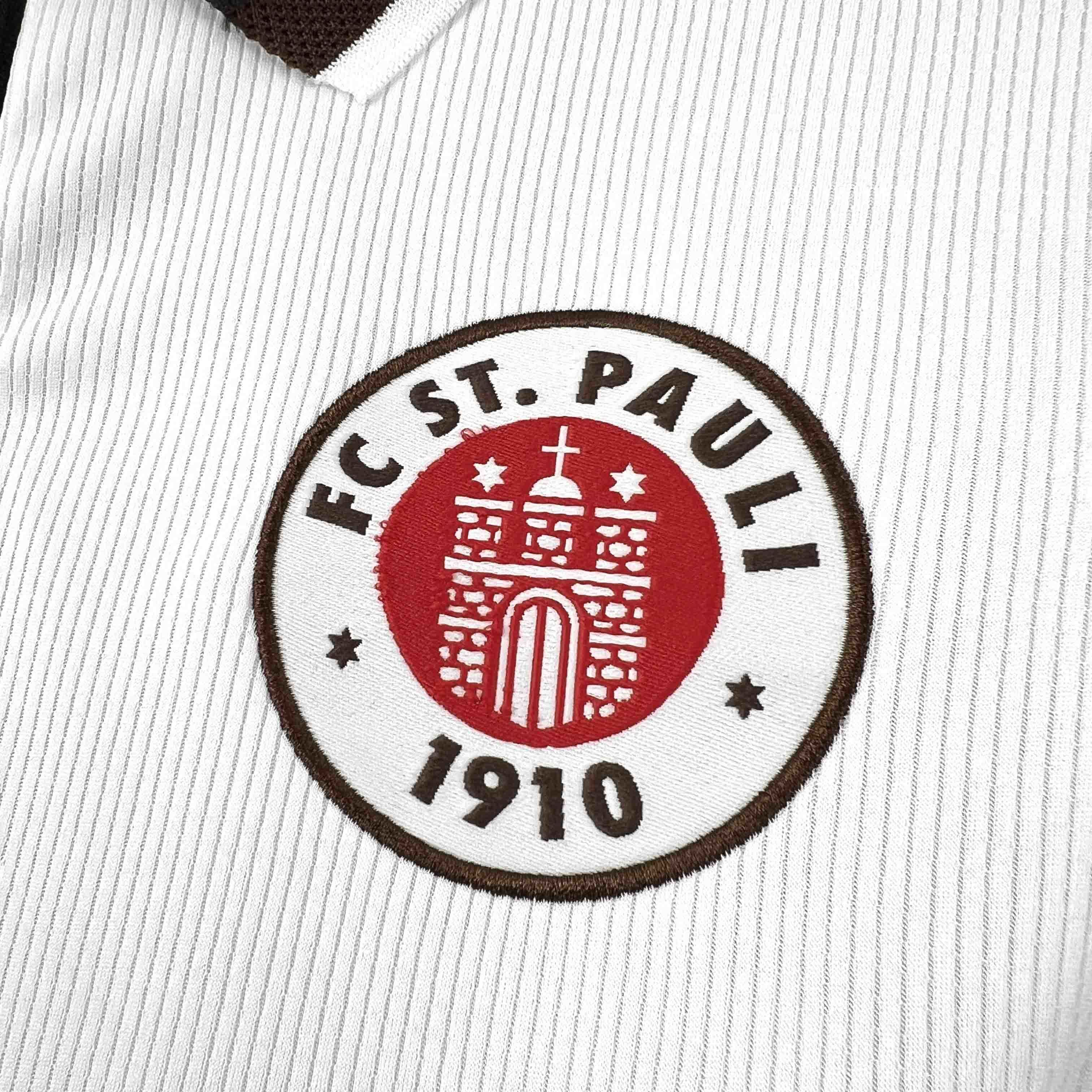 1999-2000 St. Pauli Home Retro Kit Vintage Shirt