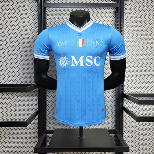 2025/2026 Player Version SSC Napoli Home Football Shirt