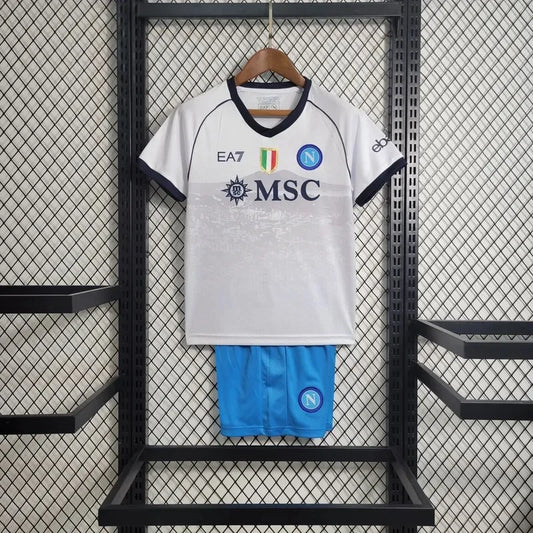 2023/2024 Kids Size Napoli Away Soccer Jersey 1:1 Thai Quality