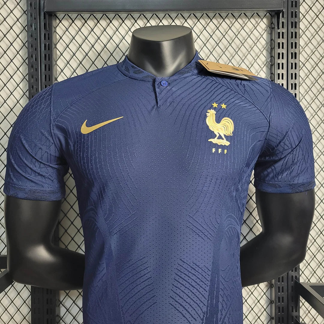 2022 FIFA World Cup France Home Football Shirt - Player Version