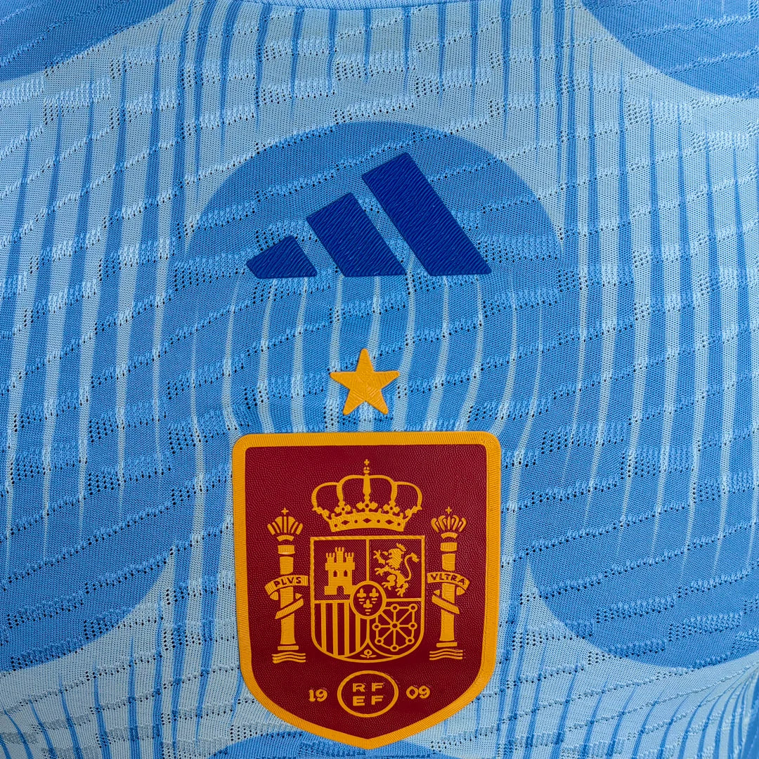 2022 FIFA World Cup Spain Away Soccer Shirt - Player Version