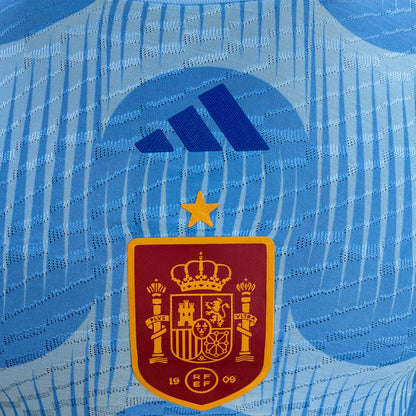 2022 FIFA World Cup Spain Away Soccer Shirt - Player Version