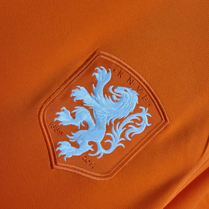 2014 Retro Netherlands Home Football Shirt