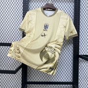 2026 Brazil Arara Gold Special Edition Football Shirt