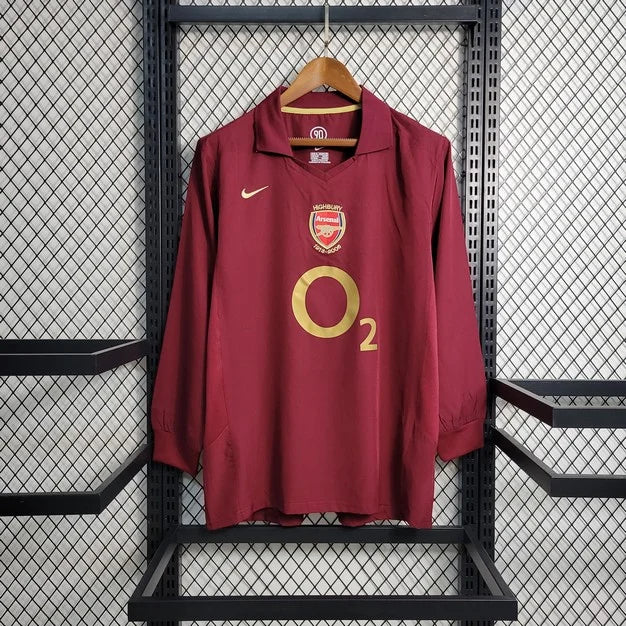 2005/2006 Arsenal Home Long Sleeve