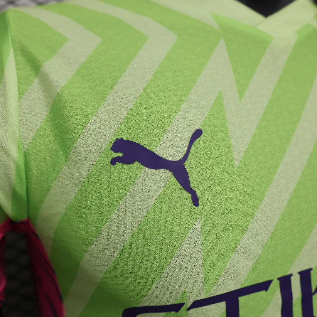 2023/2024 Manchester City Goalkeeper Green Football Shirt 1:1 Thai Quality - Player Version