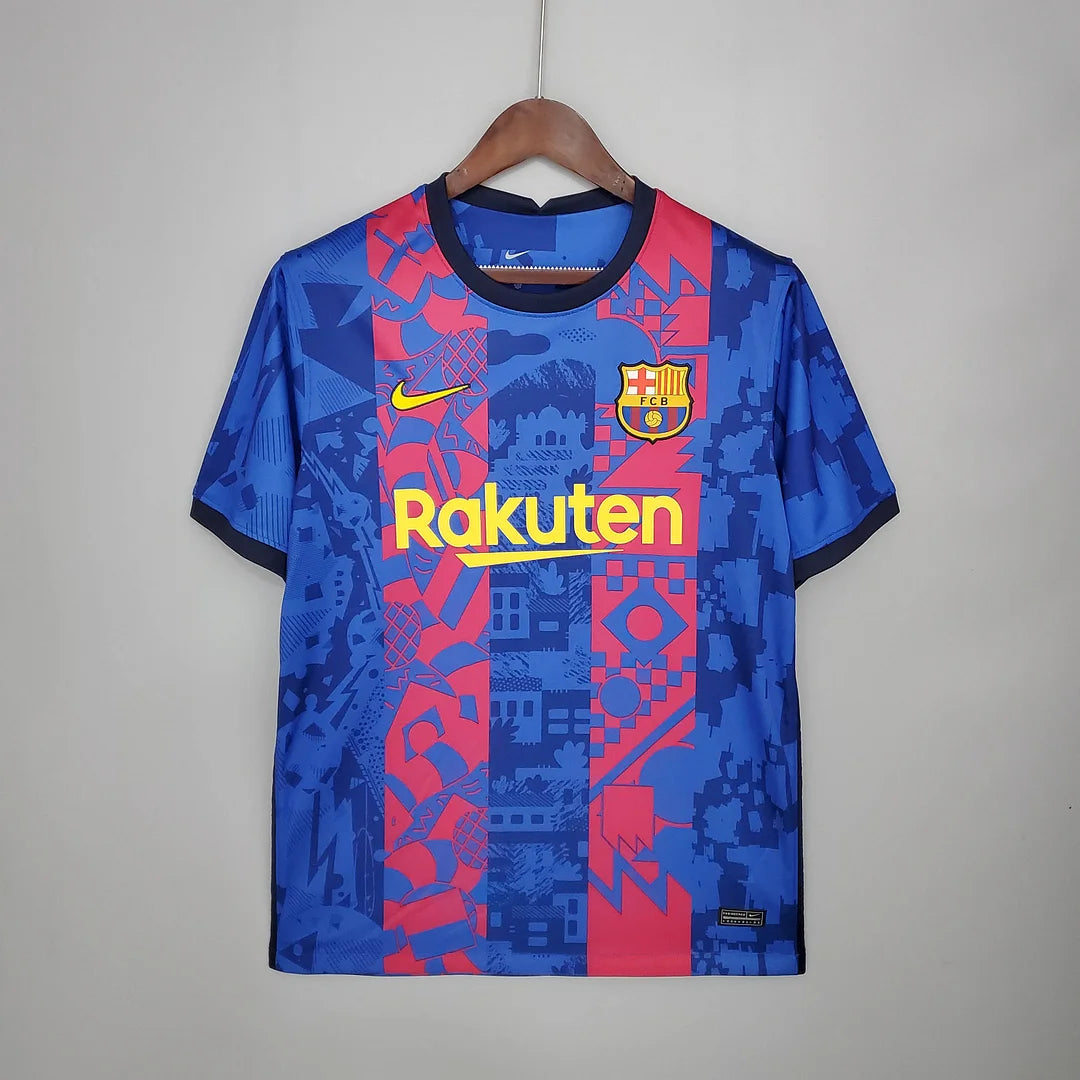 Barcelona Football Shirt 2021 / 2022 Retro 1:1 Thai Quality Third Away
