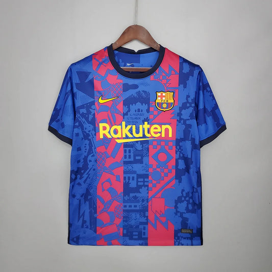 Barcelona Football Shirt 2021 / 2022 Retro 1:1 Thai Quality Third Away