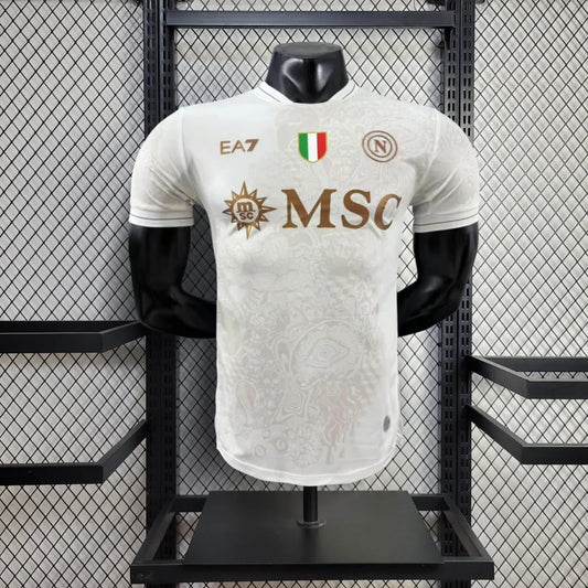 2025/2026 Player Version SSC Napoli Away Football Shirt