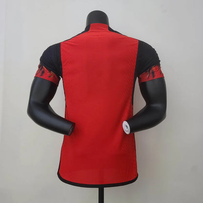 2022 FIFA World Cup Belgium Home Soccer Shirt - Player Version