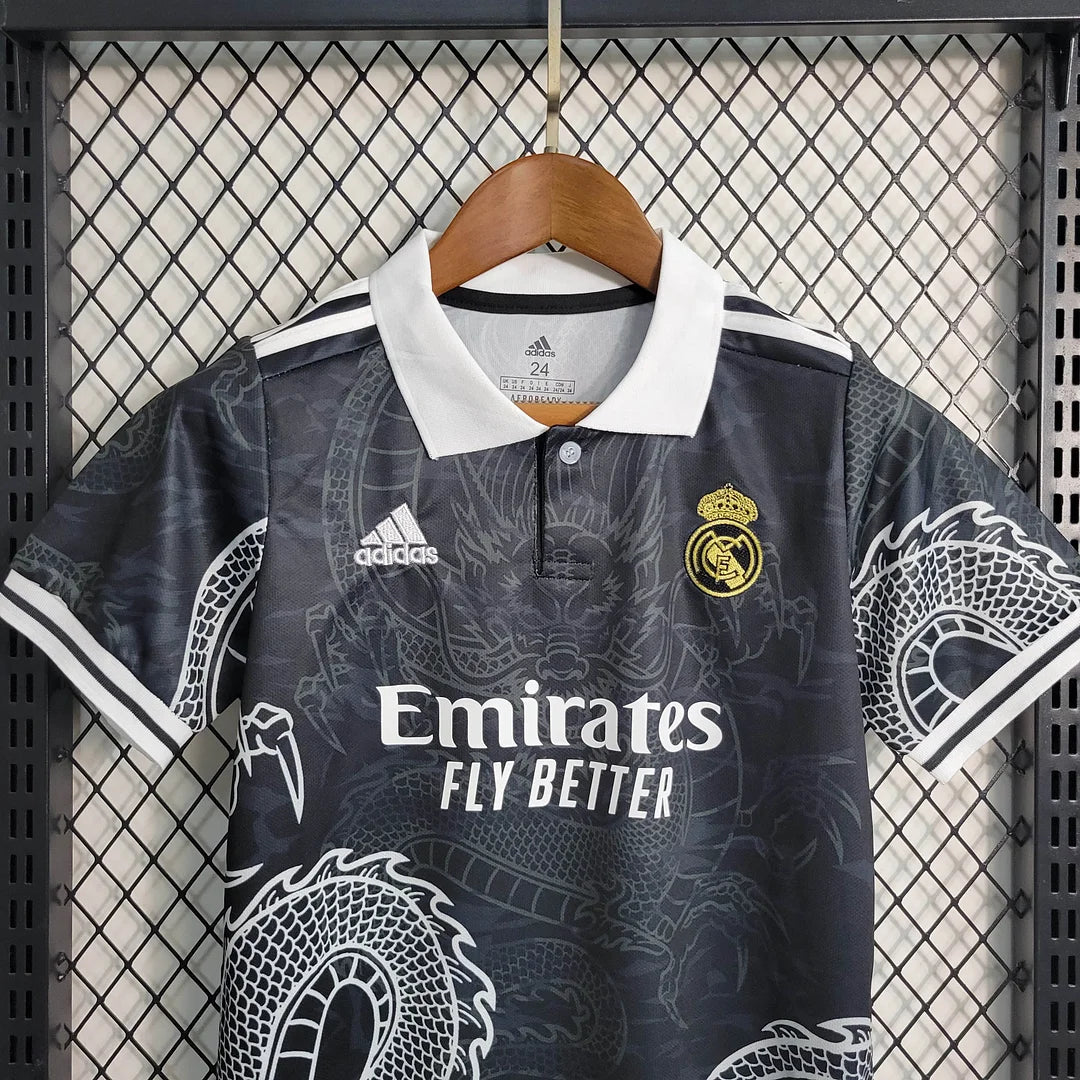 2023/2024 Real Madrid Chinese Dragon Football Shirt Kids Size