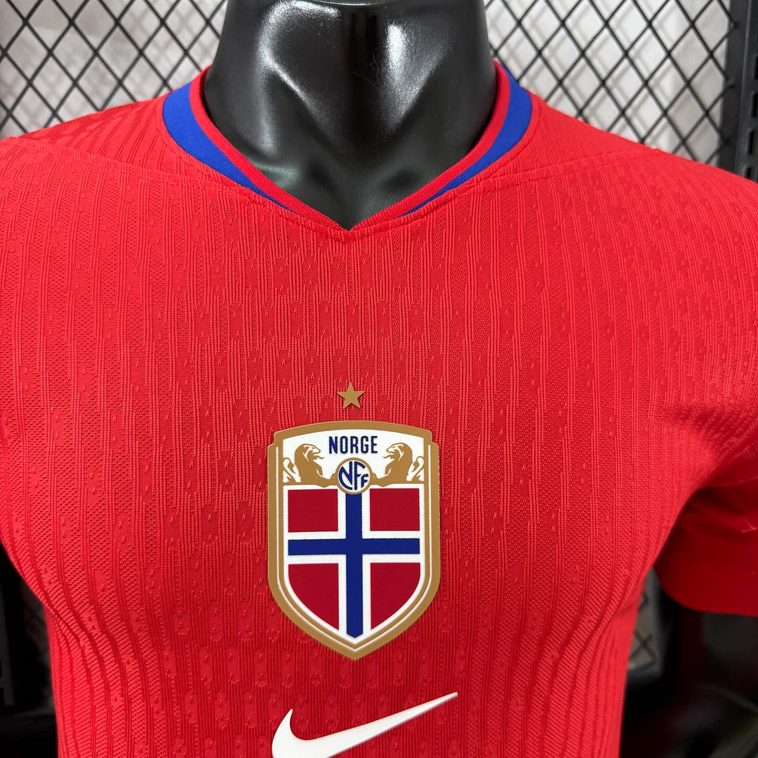 2026 Player Version Norway National Team Home Football Jersey
