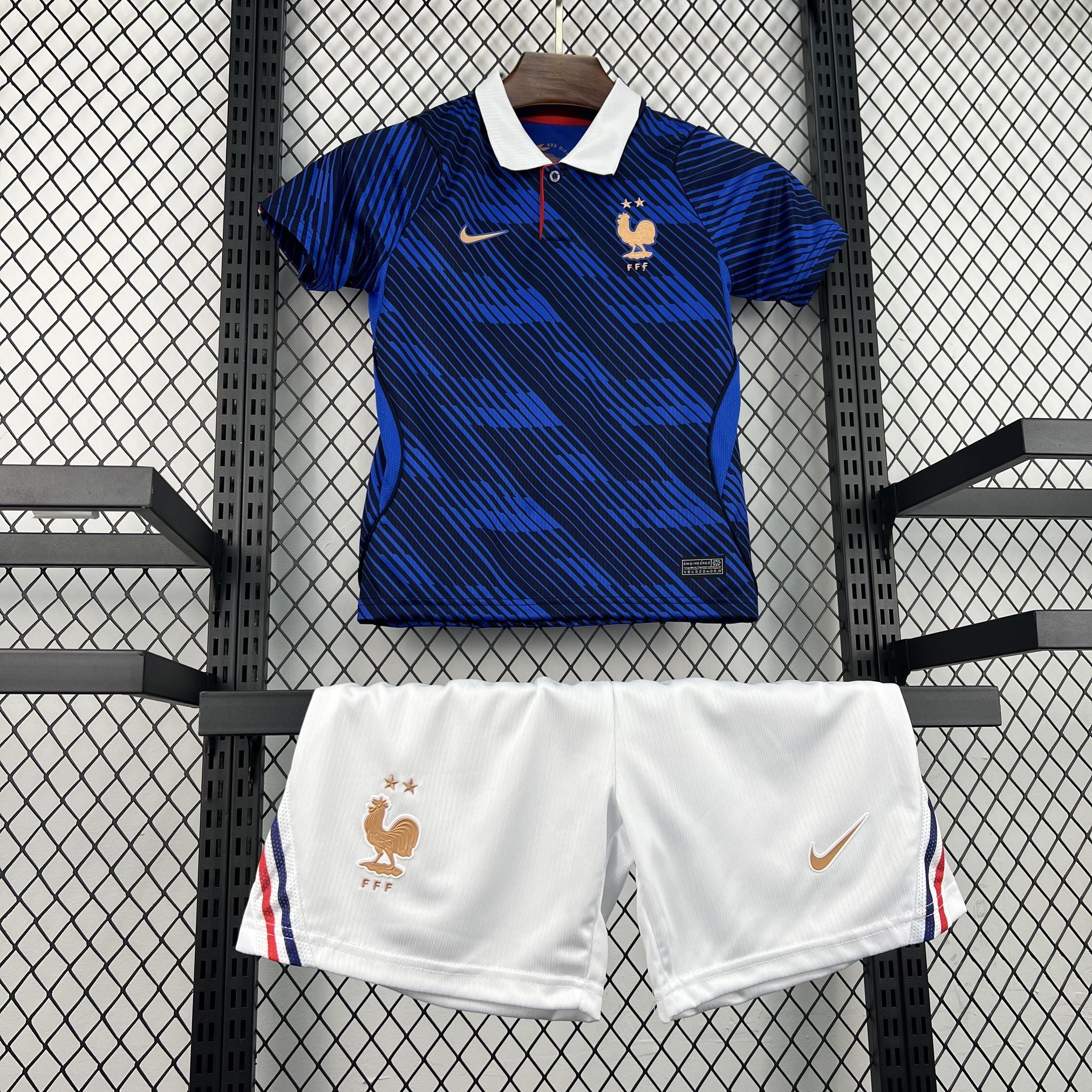2026 France Home World Cup Kids Size Football Shirt