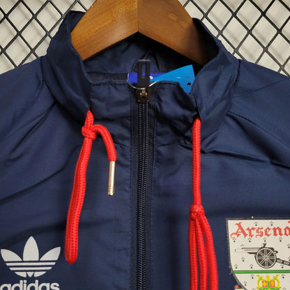 2025/2026 Arsenal Jacket Retro Windbreaker
