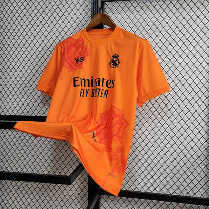 2024/2025 Real Madrid Y-3 Special Edition Orange Football Shirt