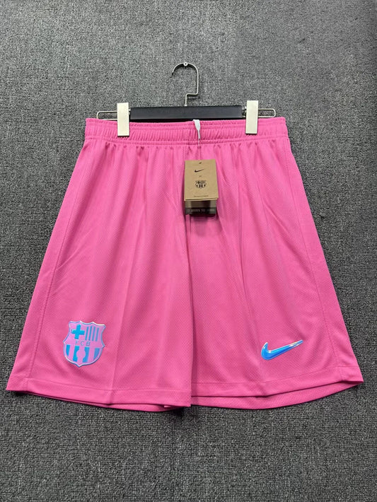 2025/2026 Barcelona Special Edition Pink Shorts