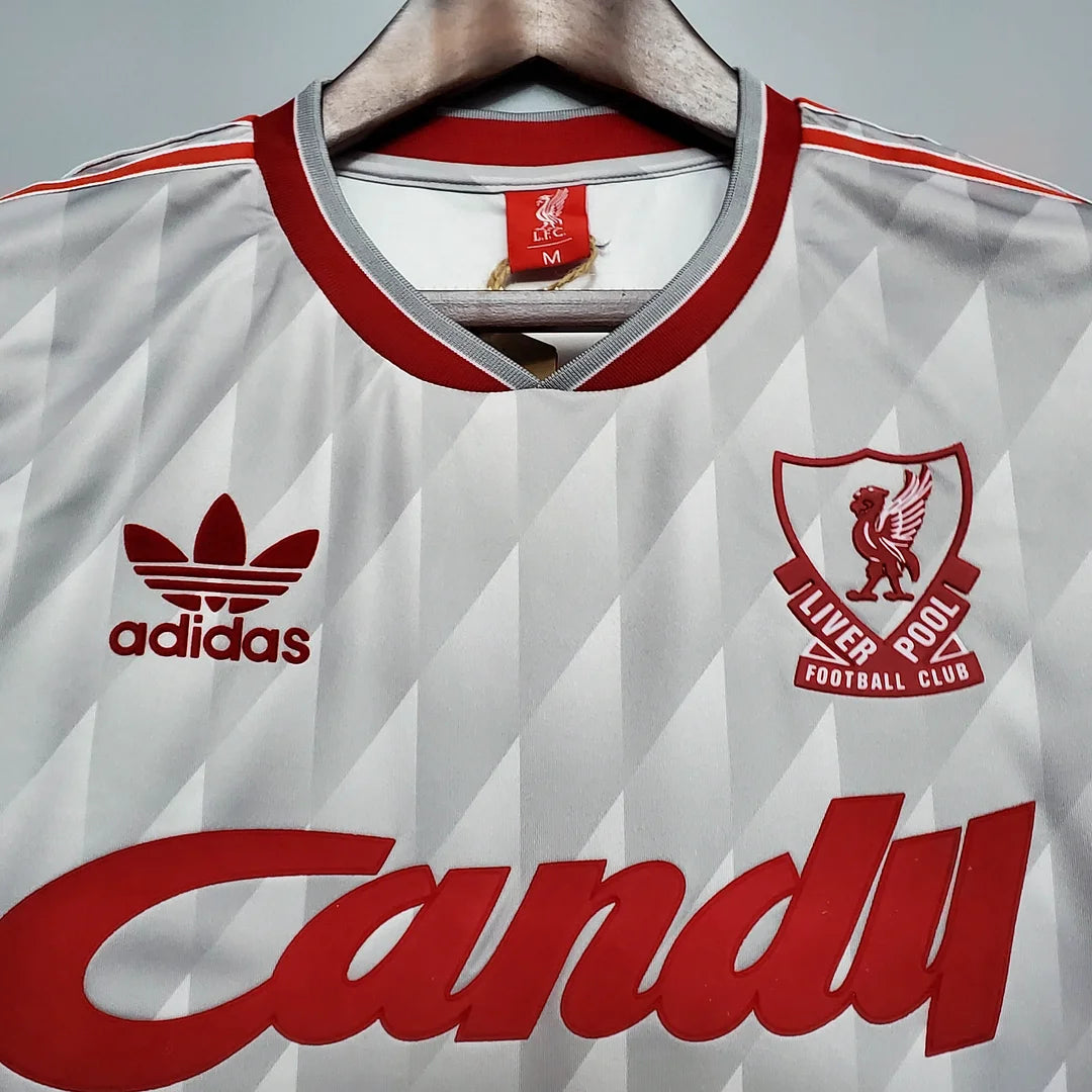 1990/1991 Retro Liverpool Away Football Shirt 1:1 Thai Quality
