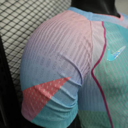 2025/2026 Player Version Barcelona Concept Pink Blue Gradient Football Shirt