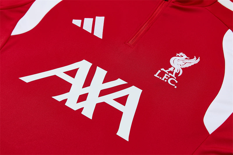 2026/2027 Liverpool Red Half-Pull Tracksuit