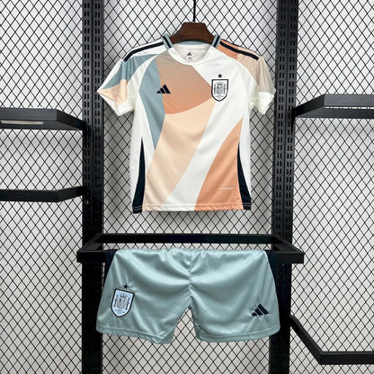 2025 Spain Away Football Shirt Kids Size