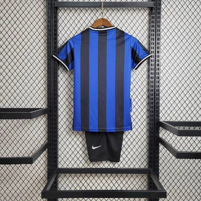 2009/2010 Retro Kids Size Inter Milan Home Football Jersey 1:1 Thai Quality