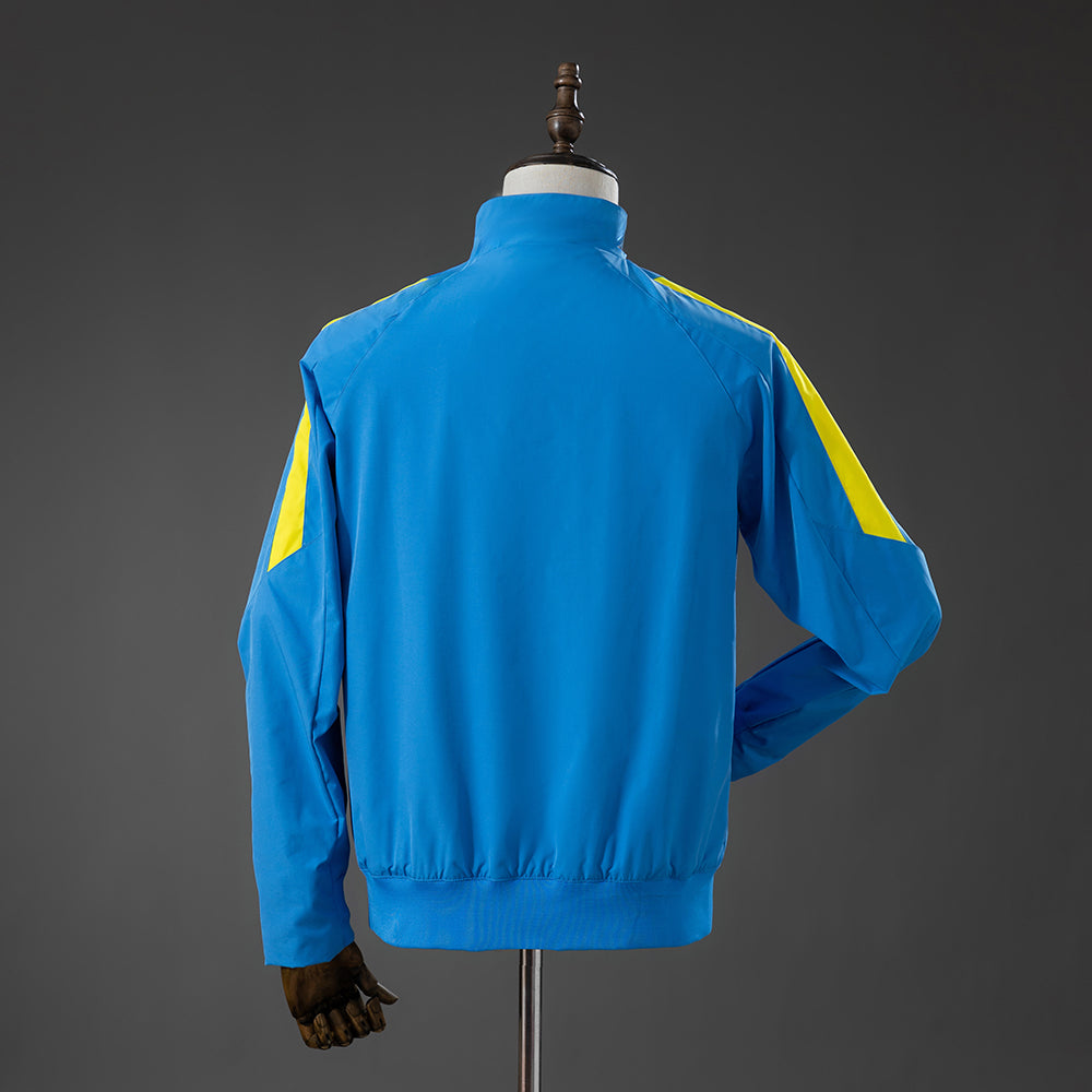 2015/2016 Barcelona Retro Jacket Windbreaker