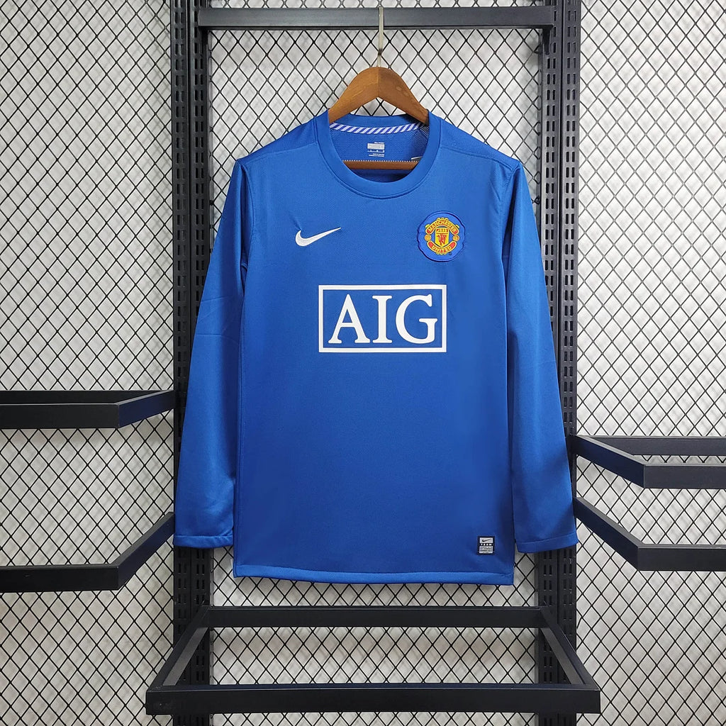 2007/2008 Manchester United Away Long Sleeve