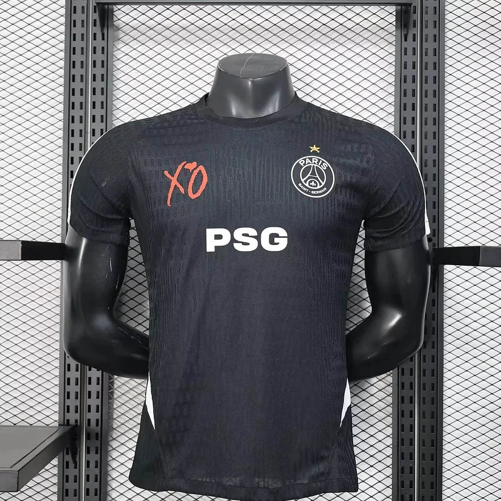 2025/2026 Player Version PSG Paris Saint-Germain X The Weeknd Black Special Edition