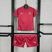 2026 Portugal World Cup Home Football Shirt Kids Size