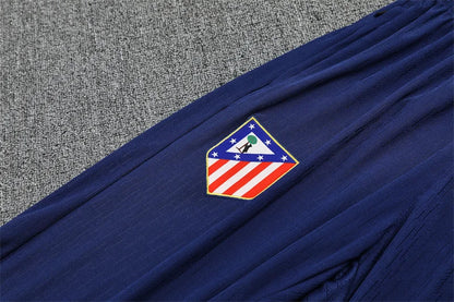 2025/2026 Atletico Madrid Blue Half-Pull Tracksuit