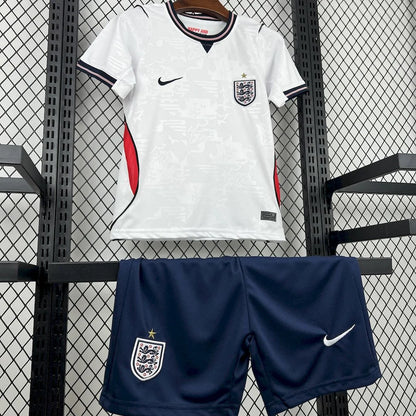 2026 England Home Football Shirt Kids Size