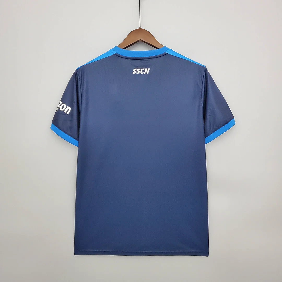 Napoli Soccer Commemorative Edition Blue Jersey 2021/2022 Retro 1:1 Thai Quality