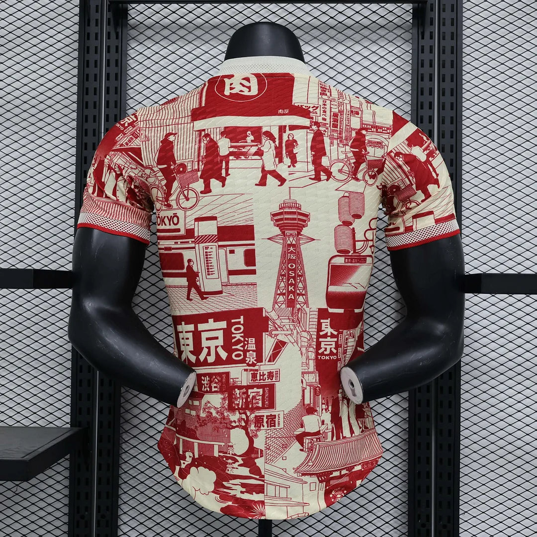 2023 Japan Tokyo Special Edition Red Football Jersey - Player Version