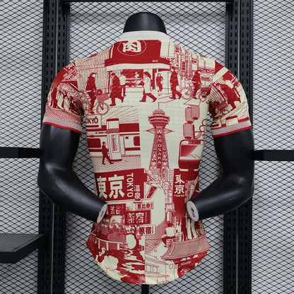 2023 Japan Tokyo Special Edition Red Football Jersey - Player Version