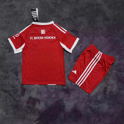 2025/2026 Bayern Munchen Home Football Shirt Kids Size