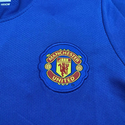 2008/2009 Retro Long Sleeve Manchester United Third Away Football Shirt Kids Size