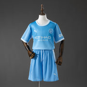 2026/2027 Manchester City Home Football Shirt Kids Size