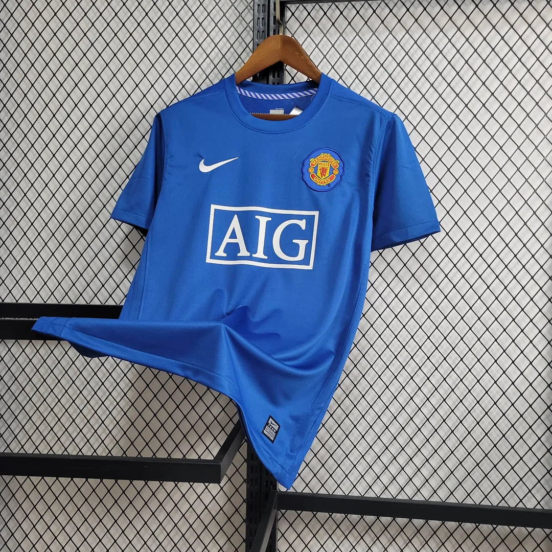 2007/2008 Retro Manchester United Away Football Shirt 1:1 Thai Quality