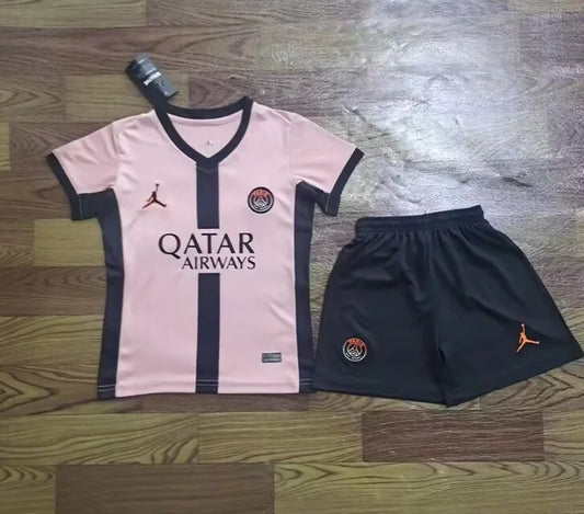 2024/2025 Psg Paris Saint-Germain Third Away Football Shirt 1:1 Thai Quality Kids Size
