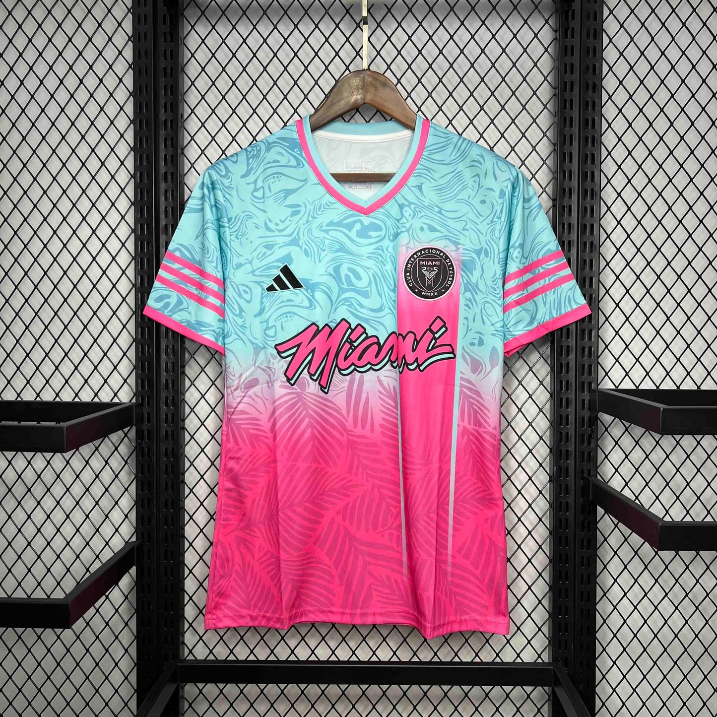2024/2025 Inter Miami Pink Blue Special Edition Football Shirt