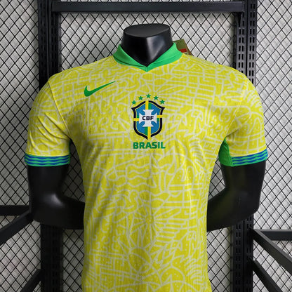 2024 Brazil Home Soccer Jersey - Player Version