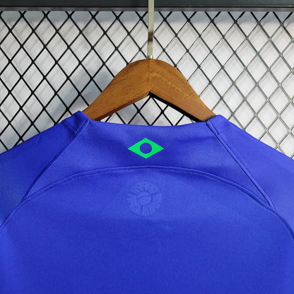 2022 World Cup Brazil Away Soccer Jersey