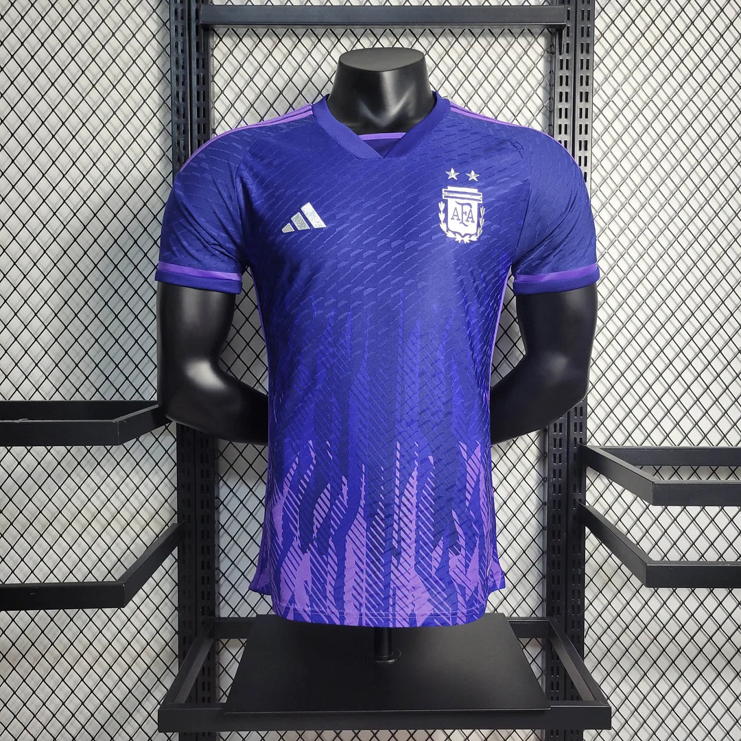 2022 FIFA World Cup Argentina National Team Away Jersey - Player Version